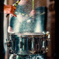 Water on a Drum